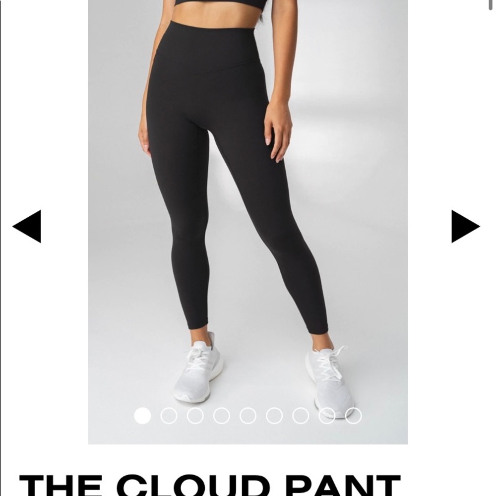Black cloud pant